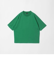 ドルマンスリーブ クルーネック 半袖Tシャツ -UVカット・接触冷感・遮熱-