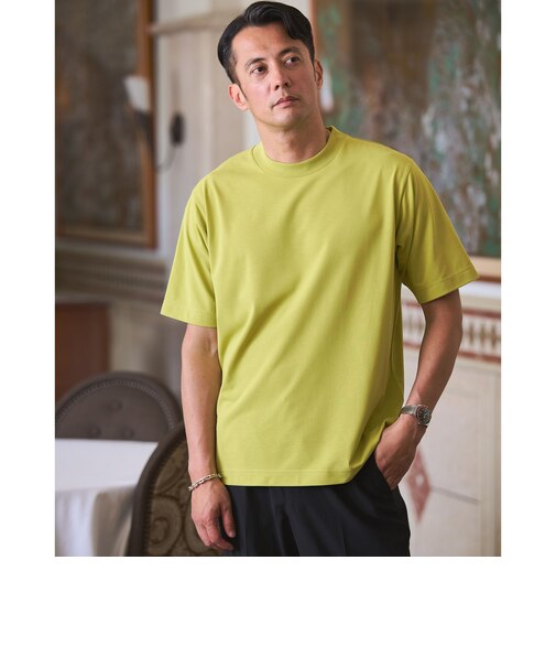 Somarti クルーネック 半袖 Tシャツ -UVカット・汗染み防止・遮熱-