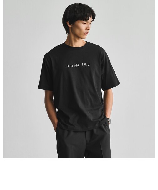 【別注】<Thomas Lelu>サインアート 半袖 Tシャツ カットソー