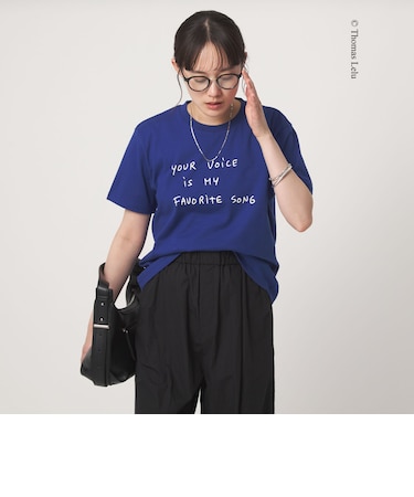 【別注】＜Thomas Lelu＞サインアート 半袖 Tシャツ カットソー