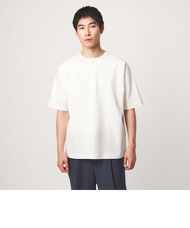 クリア MVS ヘンリーネック 半袖 Tシャツ