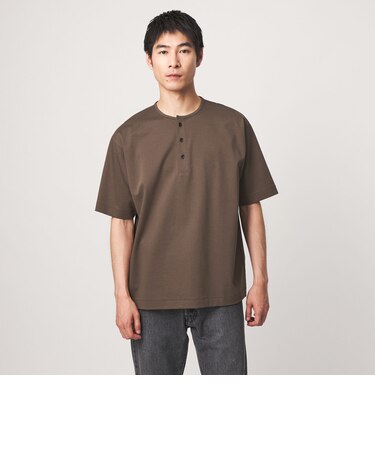 クリア MVS ヘンリーネック 半袖 Tシャツ