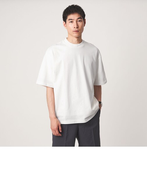 Deo-Papi プレーティング クルーネック 半袖 Tシャツ -消臭性-