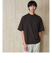 Deo-Papi プレーティング クルーネック 半袖 Tシャツ -消臭性-
