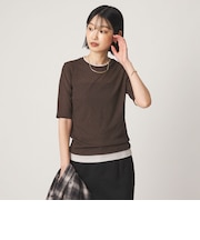 シアー メランジ Tシャツ