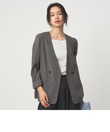［size SHORT/TALLあり］トリアセ ノーラペル ジャケット