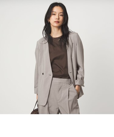 ［size SHORT/TALLあり］トリアセ ノーラペル ジャケット