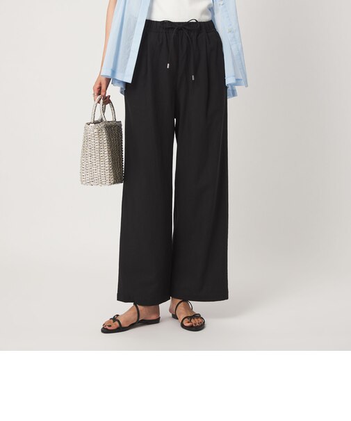 ［size SHORT/TALLあり］BREEZE LINEN ブリーズリネン ワイド パンツ 2