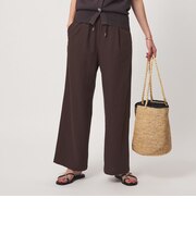 ［size SHORT/TALLあり］BREEZE LINEN ブリーズリネン ワイド パンツ 2