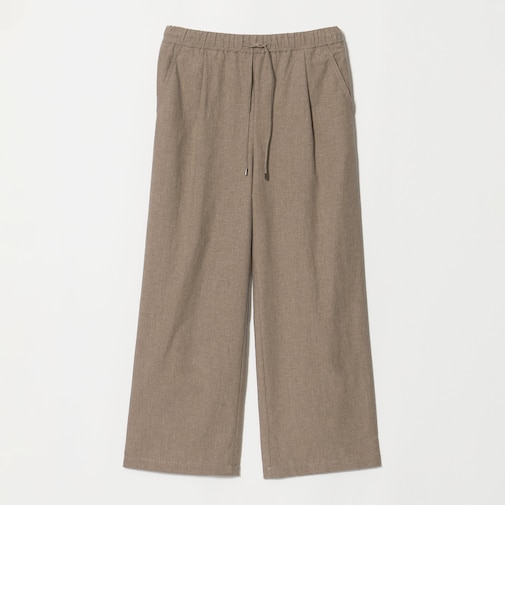 ［size SHORT/TALLあり］BREEZE LINEN ブリーズリネン ワイド パンツ 2
