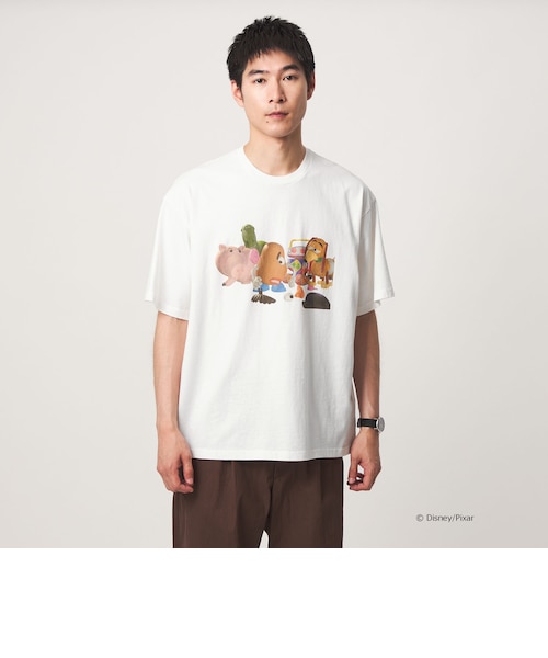 別注】＜URBAMENT＞「トイ・ストーリー」半袖 Tシャツ｜グリーン