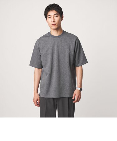 アムンゼン ダブルフェイス クルーネック 半袖 Tシャツ -接触冷感-