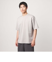 アムンゼン ダブルフェイス クルーネック 半袖 Tシャツ -接触冷感-