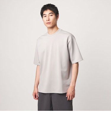 アムンゼン ダブルフェイス クルーネック 半袖 Tシャツ -接触冷感-