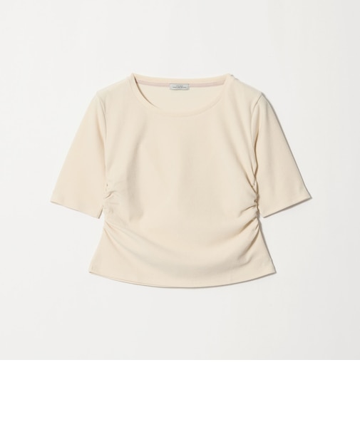 パイル シャーリング 5分袖 Tシャツ