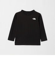 【WEB限定】＜THE NORTH FACE＞ スクエアロゴ ロングスリーブ Tシャツ / キッズ 130cm-160cm