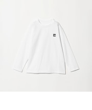 【WEB限定】<THE NORTH FACE> ボックス ロゴ ロングスリーブ Tシャツ / キッズ 130cm-160cm