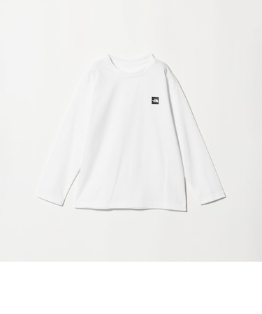 【WEB限定】<THE NORTH FACE> ボックス ロゴ ロングスリーブ Tシャツ / キッズ 130cm-160cm