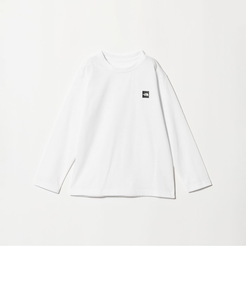 【WEB限定】<THE NORTH FACE> ボックス ロゴ ロングスリーブ Tシャツ / キッズ 130cm-160cm