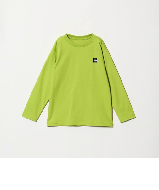 【WEB限定】<THE NORTH FACE> ボックス ロゴ ロングスリーブ Tシャツ / キッズ 130cm-160cm