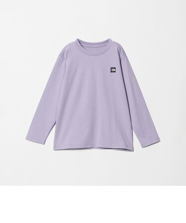 【WEB限定】<THE NORTH FACE> ボックス ロゴ ロングスリーブ Tシャツ / キッズ 130cm-160cm