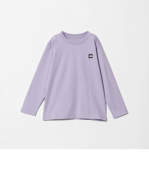 【WEB限定】<THE NORTH FACE> ボックス ロゴ ロングスリーブ Tシャツ / キッズ 130cm-160cm