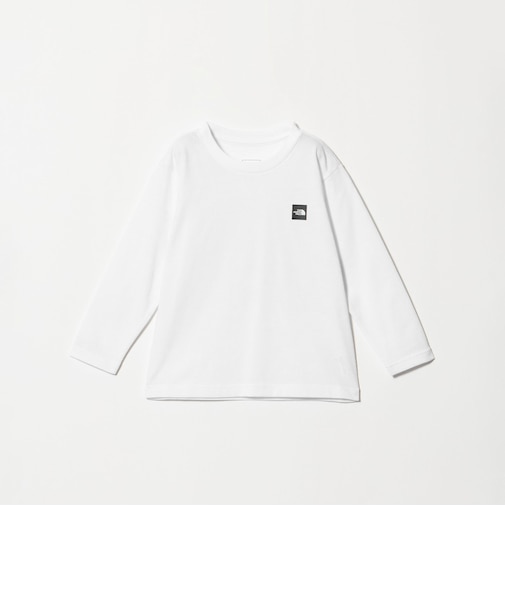【WEB限定】<THE NORTH FACE> ボックス ロゴ ロングスリーブ Tシャツ / キッズ 110cm-120cm