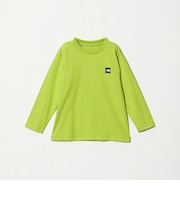 【WEB限定】<THE NORTH FACE> ボックス ロゴ ロングスリーブ Tシャツ / キッズ 110cm-120cm