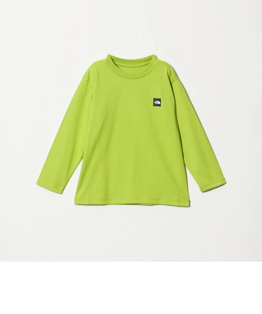 【WEB限定】<THE NORTH FACE> ボックス ロゴ ロングスリーブ Tシャツ / キッズ 110cm-120cm