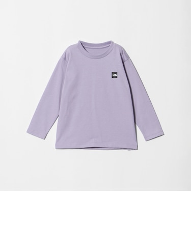 【WEB限定】<THE NORTH FACE> ボックス ロゴ ロングスリーブ Tシャツ / キッズ 110cm-120cm