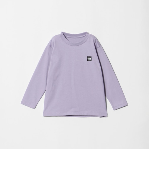 【WEB限定】<THE NORTH FACE> ボックス ロゴ ロングスリーブ Tシャツ / キッズ 110cm-120cm