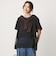 【WEB限定】＜at ease＞イレヘム レース ドッキング ショートスリーブ カットソー