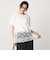【WEB限定】＜at ease＞イレヘム レース ドッキング ショートスリーブ カットソー