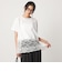 【WEB限定】＜at ease＞イレヘム レース ドッキング ショートスリーブ カットソー