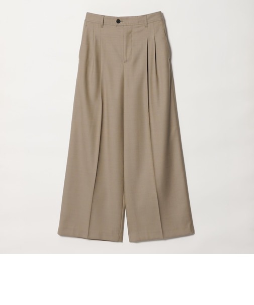 <SEASONAL COLLECTION>2タック ワイドパンツ