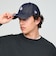 【別注】＜NEW ERA＞9TWENTY ダメージ デニム LA キャップ ネイビー