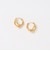 ドロップ フープピアス