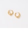 ドロップ フープピアス