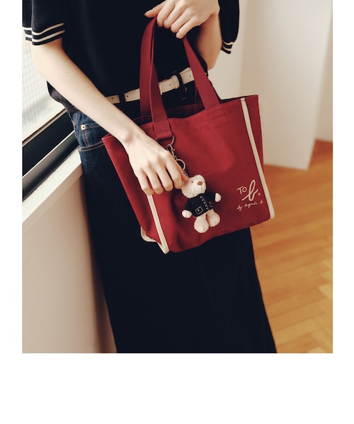 To b. by agnes b.コラボ＞トートバッグ（ミニ）｜グリーンレーベル