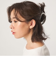 ＜To b. by agnes b.コラボ＞ロゴ ヘアクリップ（オーバル）