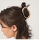 ＜To b. by agnes b.コラボ＞ロゴ ヘアクリップ（オーバル）