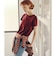 ＜To b. by agnes b.コラボ＞ロゴ リンガー Tシャツ