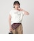＜To b. by agnes b.コラボ＞ロゴ フレンチスリーブ Tシャツ