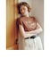 ＜To b. by agnes b.コラボ＞ロゴ フレンチスリーブ Tシャツ