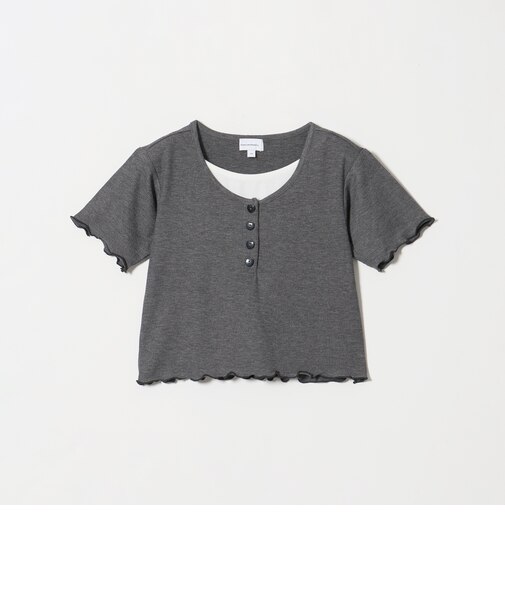 テレコ ヘンリーネック Tシャツ / キッズ 110cm-130cm