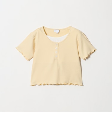 テレコ ヘンリーネック Tシャツ / キッズ 110cm-130cm