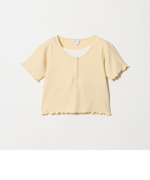 テレコ ヘンリーネック Tシャツ / キッズ 110cm-130cm