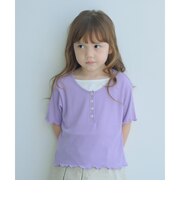 テレコ ヘンリーネック Tシャツ / キッズ 110cm-130cm