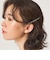 ＜To b. by agnes b.コラボ＞ロゴ ヘアピン