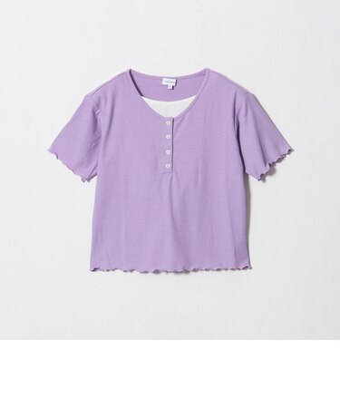テレコ ヘンリーネック Tシャツ / キッズ 140cm-160cm